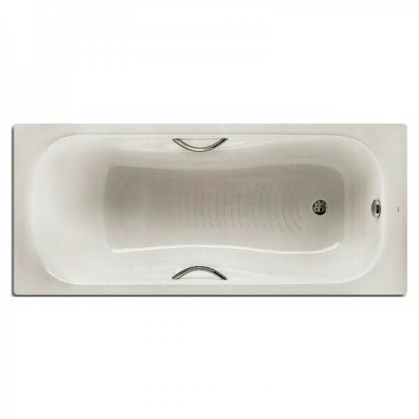Стальная ванна Roca Princess 2202E0000 с отверстиями под ручки, 170*75 см - фото 12114