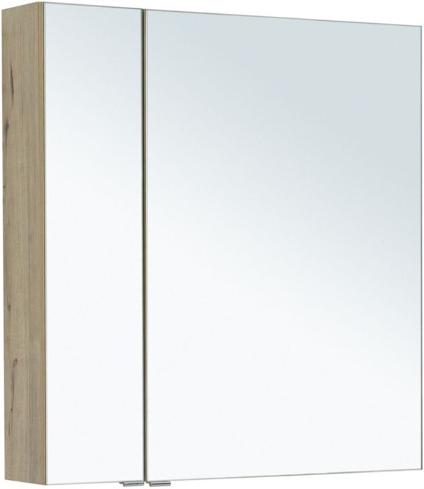 Зеркало-шкаф Aquanet Алвита New 80 дуб веллингтон белый - фото 16799