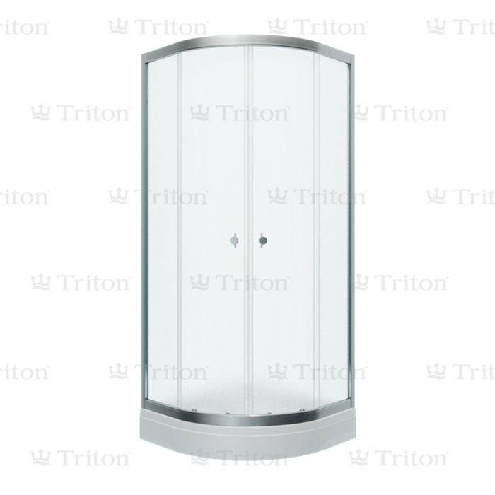 Душевой уголок TRITON Риф-Хром 90х90 А - фото 17187