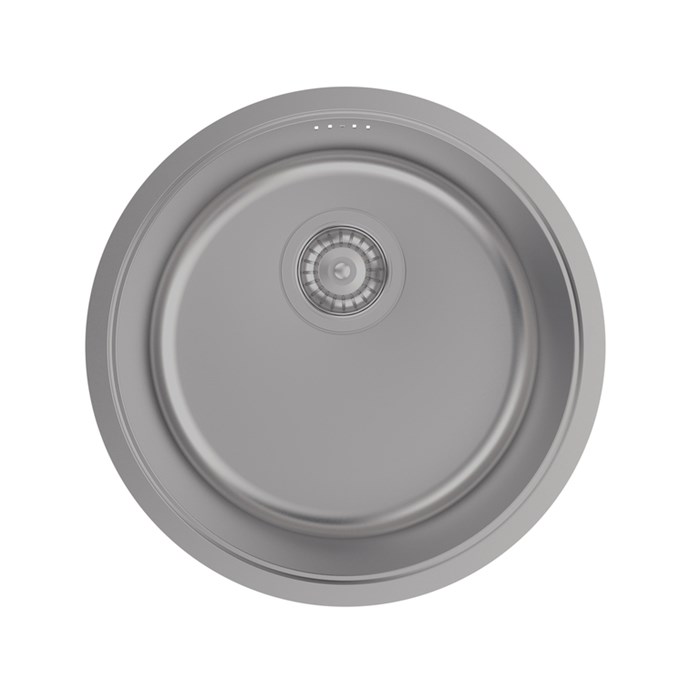 Мойка кухонная IDDIS Edifice EDI42G0i77, универсального монтажа, D-425 мм., графит EDI42G0i77 - фото 22853