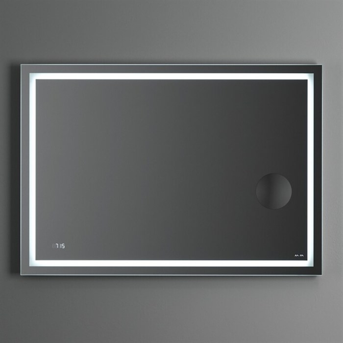 Am.Pm M91AMOX1003WG Универсальное зеркало 100 см с контурной Led-подсветкой - фото 26796