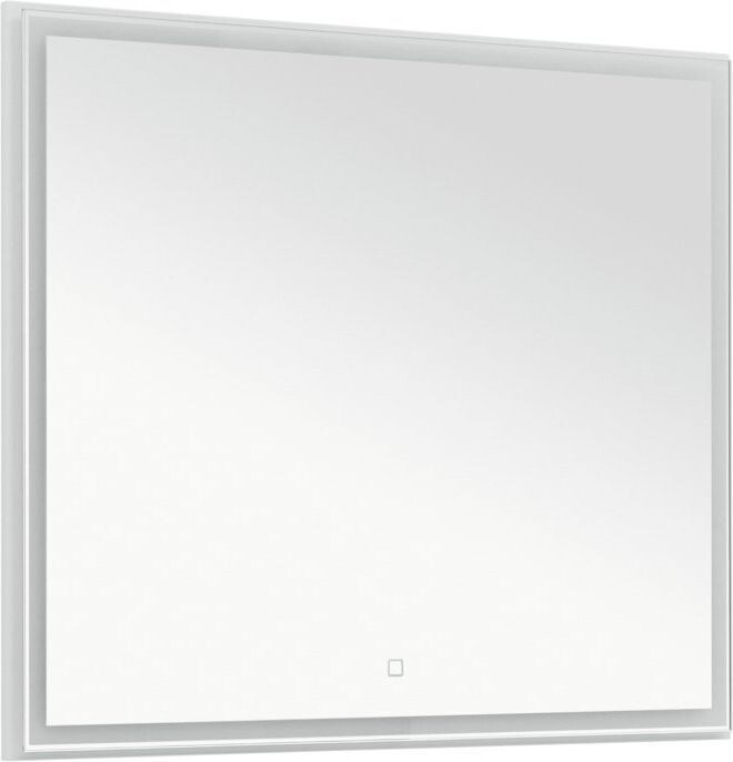 Зеркало Aquanet Nova Lite 90 белый LED-подсветка - фото 27014