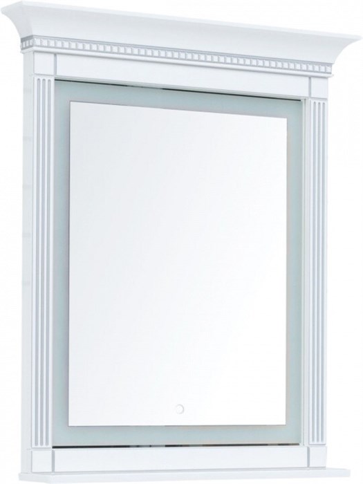 Зеркало Aquanet Селена 70 белый, серебро - фото 27051