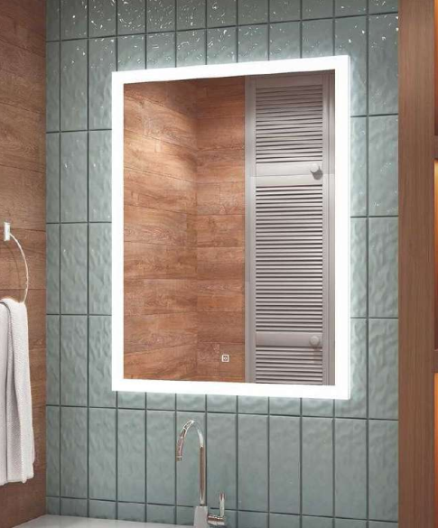 Зеркало для ванной комнаты 600х800 мм Continent SEVILLA LED - фото 32393