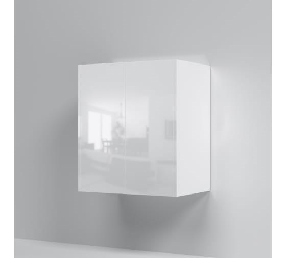 Am.Pm M8FCH0602WG Func шкаф с полками 60 см (В 700мм), цвет белый глянец - фото 36512
