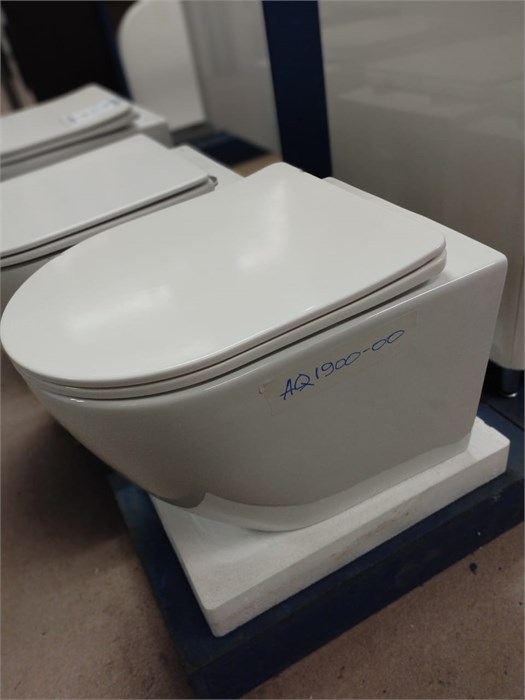 AQUATEK AQ1900-00 ЕВРОПА Унитаз подвесной безободковый 490*360*320мм AQ1900-00