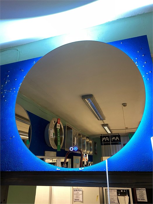 Silver mirrors "Savanna - Lite" D700 - 2 (подогрев, открытая подсветка, сенсорный выключатель) зеркало LED-00002877 LED-00002877 - фото 49118