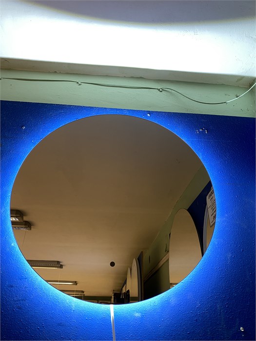 Silver mirrors "Savanna - Lite" D500 (открытая подсветка, бесконтактный сенсор) зеркало LED-00002899 12728 - фото 50052