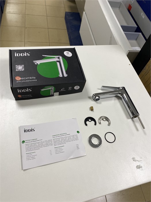 IDDIS Parker PARSB00i01 Смеситель для умывальника, глянцевый хром PARSB00i01\ - фото 51329