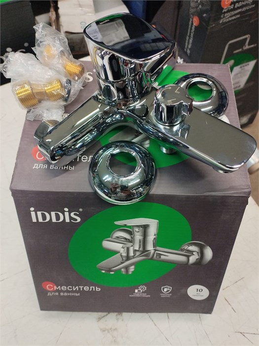 Смеситель для ванны IDDIS Zodiac ZODSB02i02WA хром ZODSB02i02WA - фото 51401