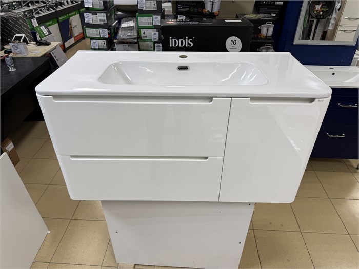 IDDIS Edifice EDI10W1i95 Тумба подвесная 100 см, белая EDI10W1i95 - фото 51499