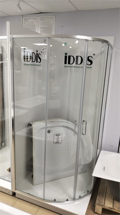 Душевое ограждение IDDIS Zodiac ZOD6CR0i23 глянец 100х100х195 мм С ВЫСТАВКИ 12955 - фото 52016