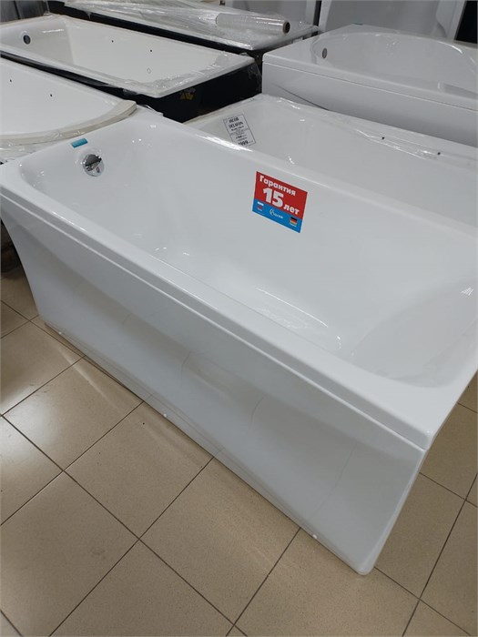 AQUATEK Альфа BD ALF150-0000025 Ванна акриловая 150х70 каркас, слив/перелив, фронтальный экран. ALF150-0000025 - фото 52080