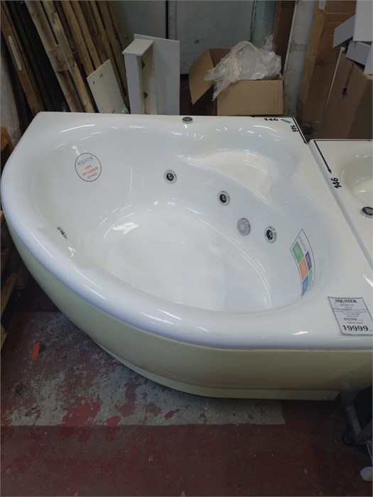 AQUATEK BD KAL146-0000045 Калипсо Ванна акриловая гидромассаж 6 форсунок Размер: 146*146. 13076 - фото 53041