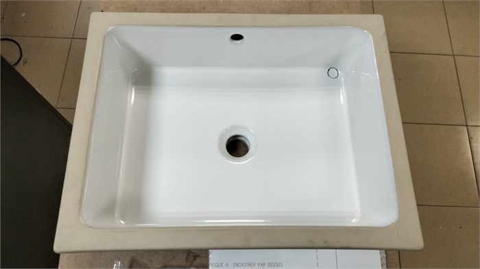 JACOB DELAFON VERTICYL E2882-0 раковина встраиваемая 50х40 см E2882-0 - фото 54076