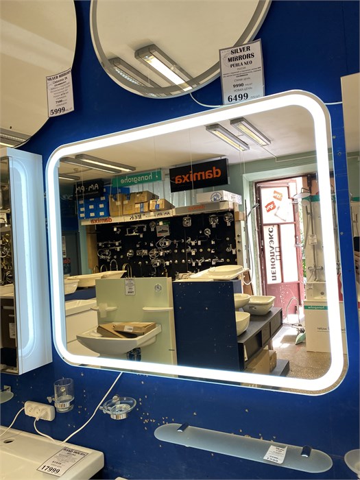 Silver mirrors Stiv neo 1000х800 (бесконтактный сенсор) зеркало LED-00002701 LED-00002701 - фото 54447