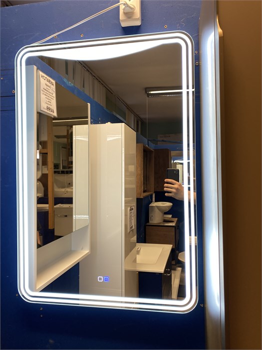 Silver mirrors "Мали"- 2  550х800 (подогрев,cенсорный выключатель) зеркало LED-00002675 LED-00002675 - фото 54453