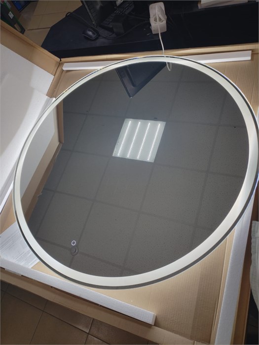 Silver mirrors "Perla lite"  D1000 открытая подсветка, сенсорный выключатель, доп. упаковка) зеркало LED-00002834. 13304 - фото 54511