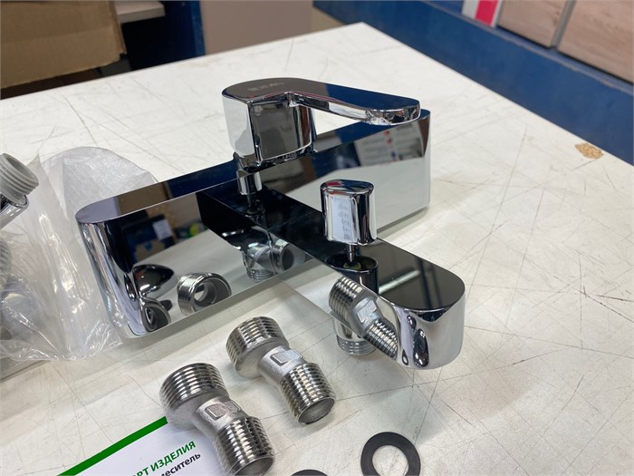 IDDIS Renior RENSB00I02 Смеситель для ванны и душа, хром. RENSB00I02 - фото 55667