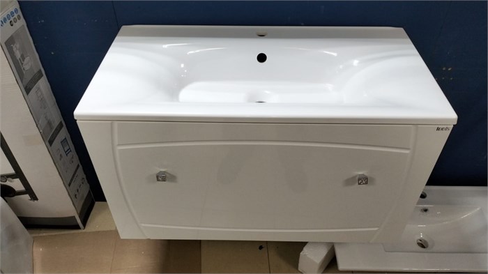 IDDIS Rise 90 RIS90W0i95 Тумба для ванной комнаты с умывальником 0029000i28 RIS90W0i95 - фото 55702