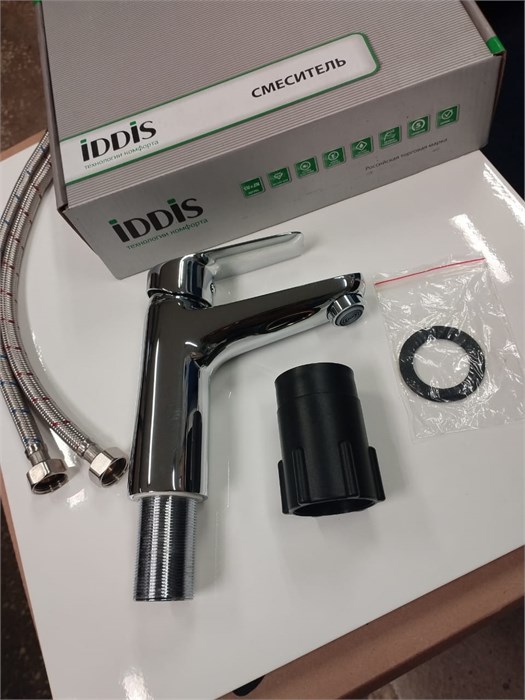 Смеситель для умывальника IDDIS Torr TORSB00i01, хром TORSB00i01 - фото 55831