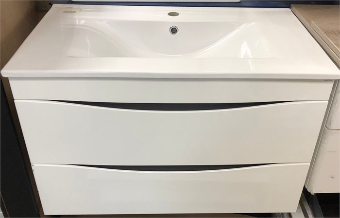 Тумба с умывальником IDDIS Cloud CLO80W0i95, подвесная, 80 см (умывальник  Iddis 0138000i28) 13601 - фото 56935