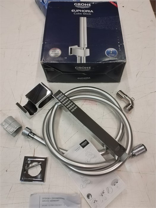 Grohe 26405000 Euphoria Cube Stick Душевой набор  хром. 26405000 - фото 57228