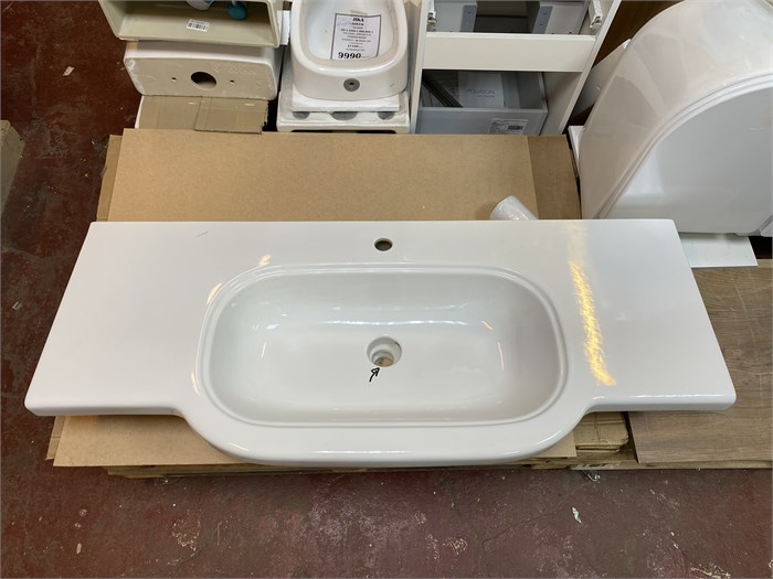 Раковина мебельная LAUFEN LB3 8.1068.8.000.104.1 (накладная, (125*52), белый) 8.1068.8.000.104.1 - фото 57470