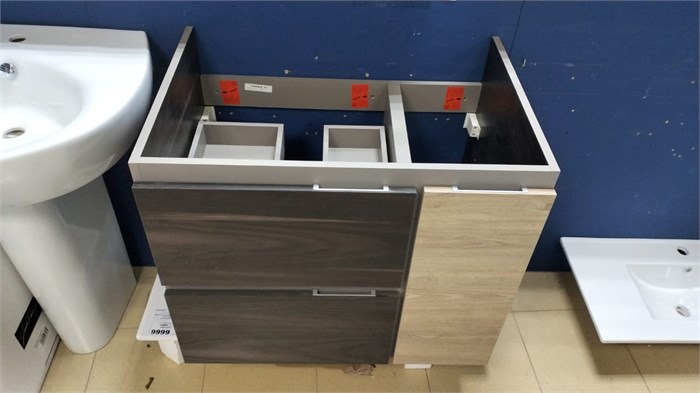 Jacob Delafon SOPRANO 76 Тумба подвесная под раковину EB1330-E15, черное дерево EB1330-E15