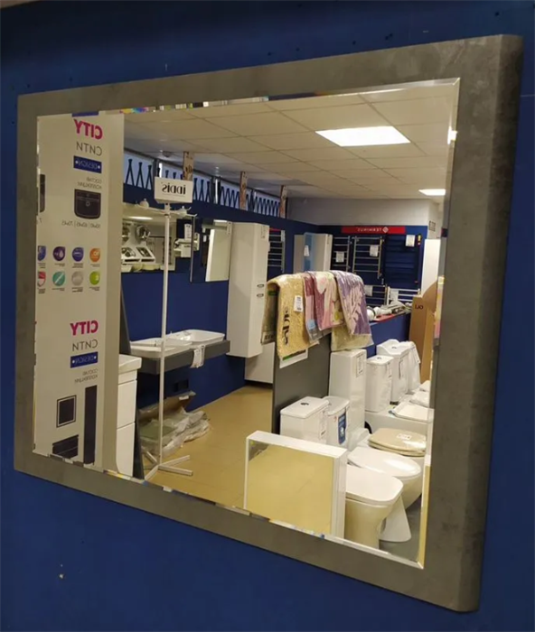 Gradeonika Техно 800 Зеркало бетон тёмный 42237 42237