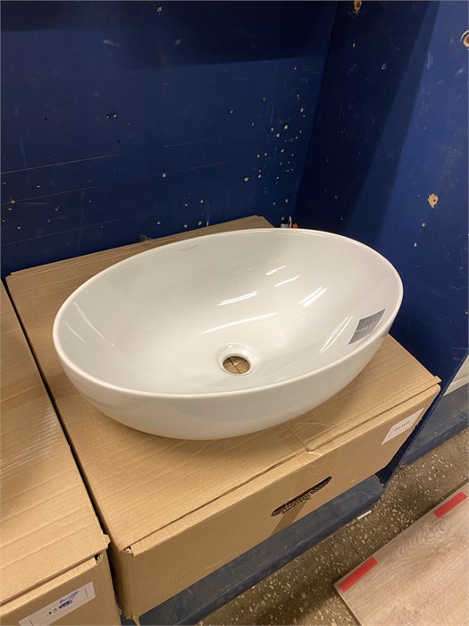 Sanita Luxe RINGO Slim 53 см BD 16051179 Накладная раковина , белая 13725 - фото 58216