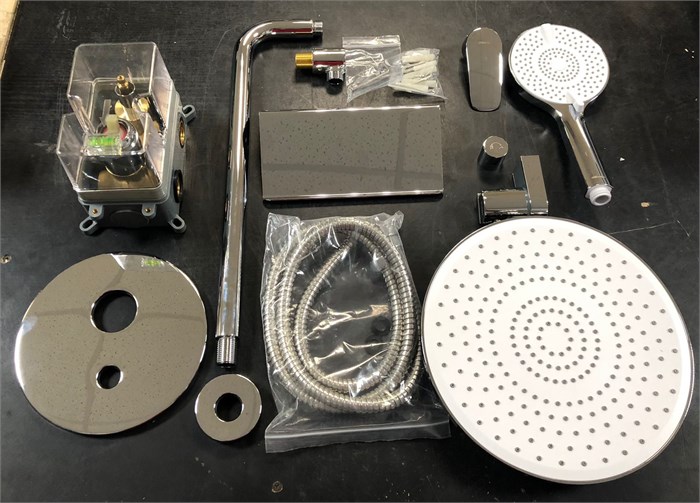 Milardo Rora RORSB02M67 Душевая система скрытого монтажа, глянцевый хром RORSB02M67 - фото 58607