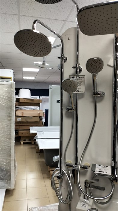 Am.Pm Like BDF0780064 Душевая система с верхним и ручным душем, хром BDF0780064