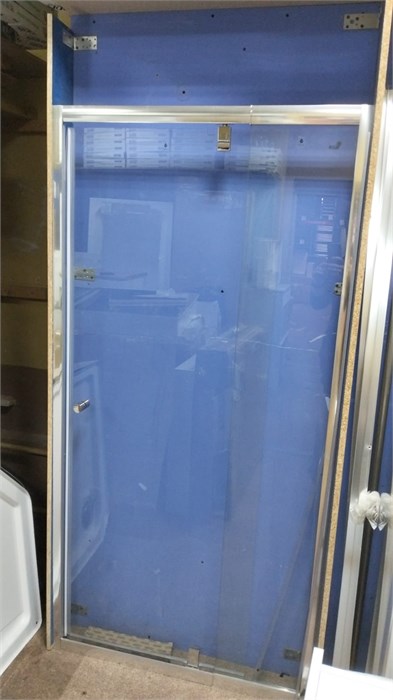 RGW PA-02 NEW 41080209-11 Душевая дверь 90х185 см, Хром/Прозрачное/6 мм 41080209-11