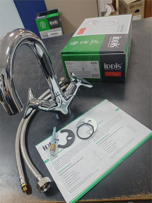 Смеситель для умывальника IDDIS Copter COPSB00i01, хром COPSB00i01