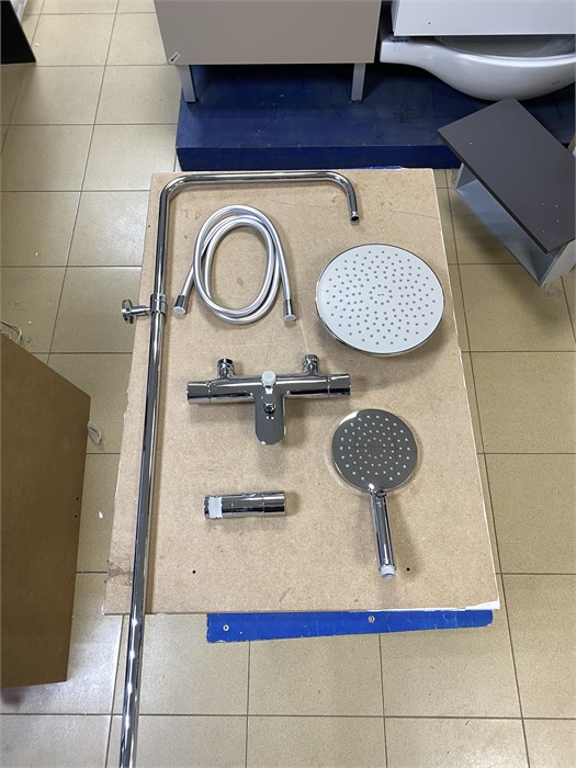 Am.Pm Like BD F0780564 Душевая система с термостатом для ванны, хром F0780564 \