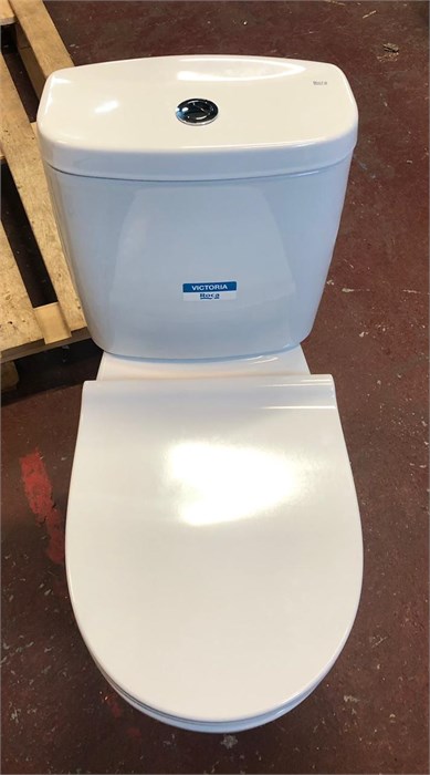 Roca VICTORIA 342399000 унитаз-компакт с сиденьем (горизонтальный выпуском) 342399000