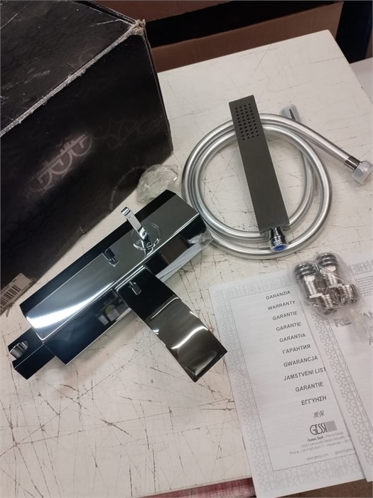 GESSI RETTANGOLO XL Смеситель однорычажный для ванны арт.26119. 13864