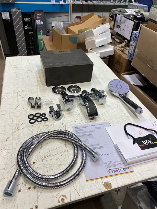 D&K DA1383201 HessenGrimm Смеситель для ванны, хром DA1383201