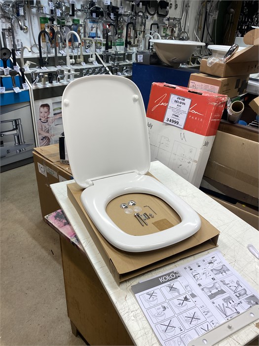KOLO STYLE L20112000 сиденье для унитаза дюропласт, с микр. (белый) L20112000