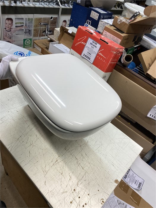 Ifo Sjoss RP313200600 Унитаз подвесной без ободка Rimfree + KOLO STYLE L20112000 сиденье для унитаза дюропласт, с микр. (белый) RP313200600 м