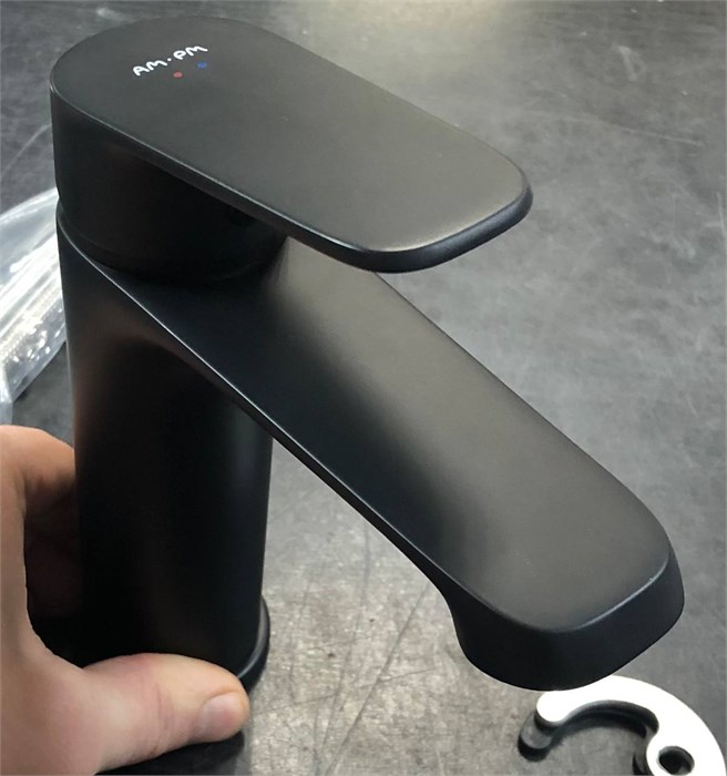 Am.Pm Func BD F8F02122 Смеситель для умывальника, черный матовый BD F8F02122