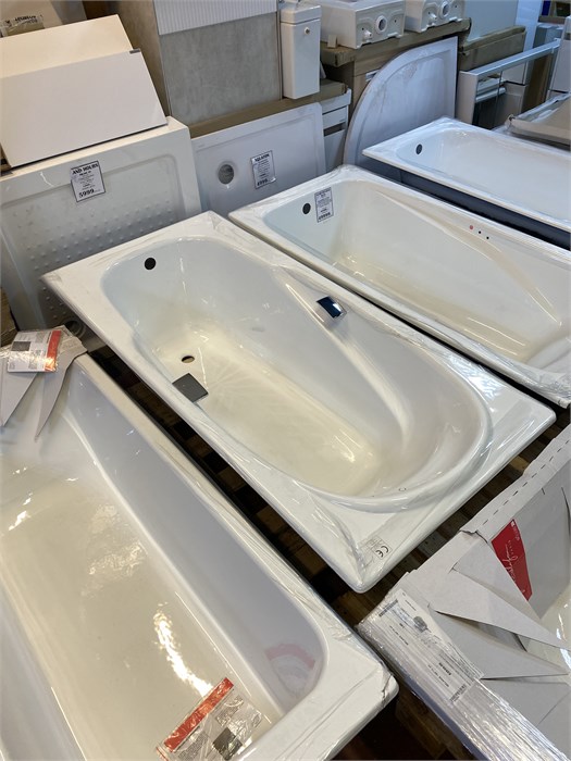 Jacob Delafon Adagio BD E2910-00 Ванна чугунная, 170х80 + ножки + ручки BD E2910-00