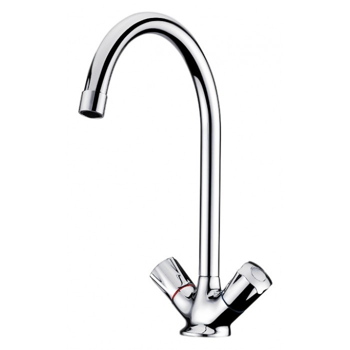 Milardo Gibraltar GIBSB00M05 Смеситель для кухни, хром 13981