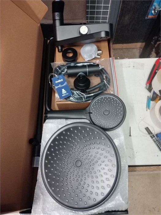 Haiba HB24590-7 Душевая система цвет: черный. HB24590-7