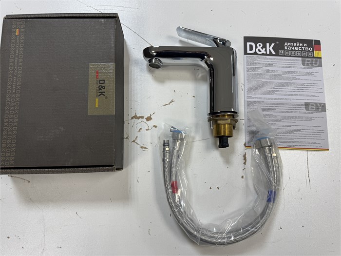 D&K DA1022141 Venice.Gondola Смеситель для раковины, хром 14070