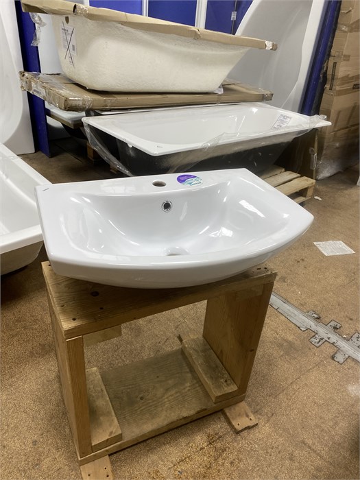 Раковина Santek Байкал 65 1WH109651 подвесная, 475x650х180 мм. 1WH109651