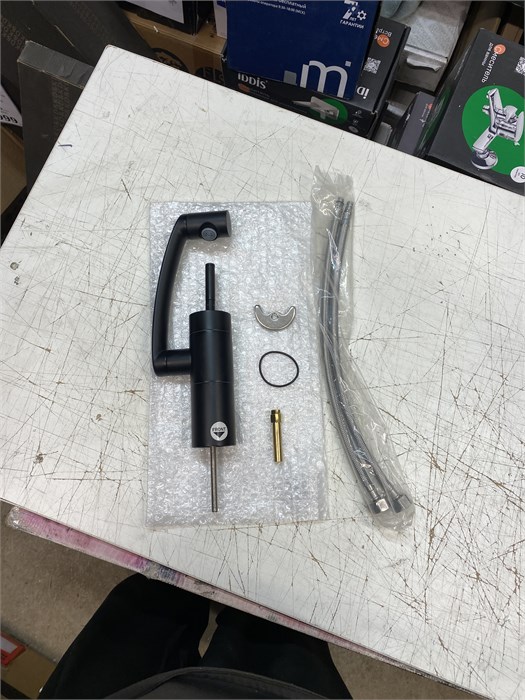 Damixa 290217364 Arc смеситель для умывальника, излив 186 мм, черный 290217364