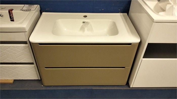 IDDIS Edifice EDI80C0i95 Тумба с раковиной подвесная 80 см, капучино 11870