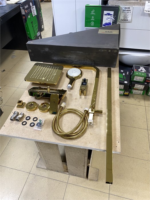 D&K Berlin.Touro DA1433703A01 Душевая система , золото DA1433703A01